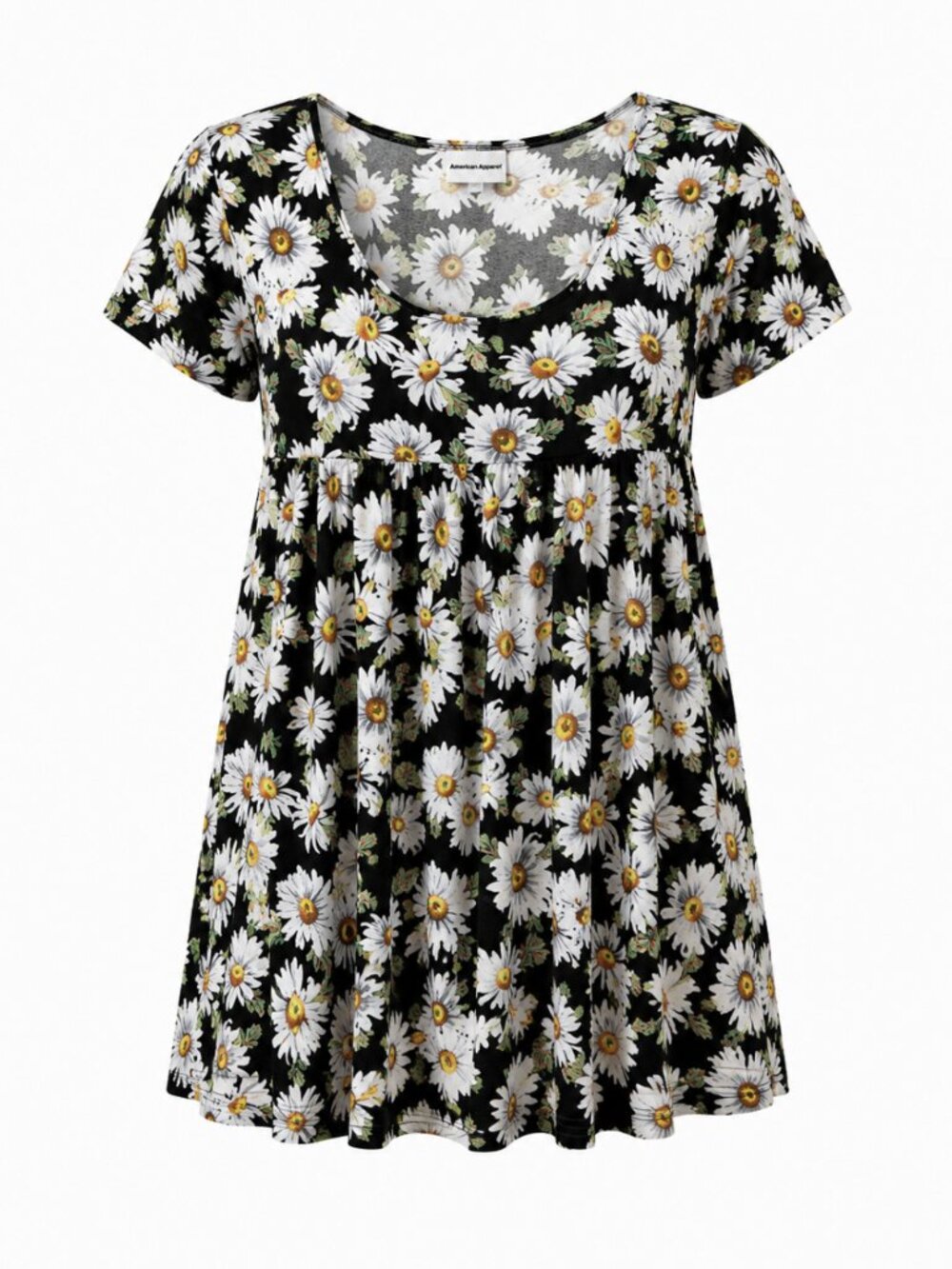 💖 2/40 American Apparel Daisy Floral Babydoll Dress M/L